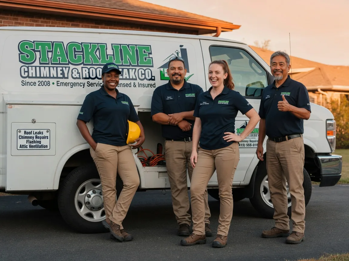 Chimney flashing repair company in Tyro, VA